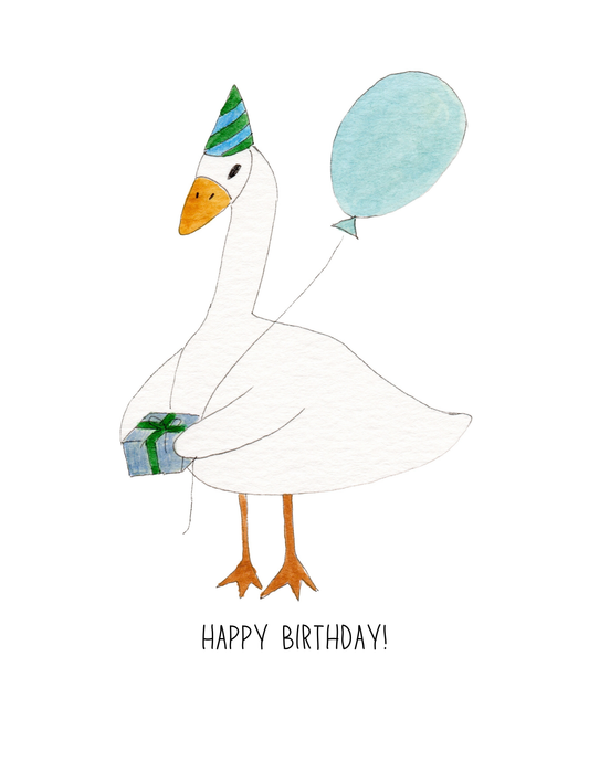 Birthday Goose