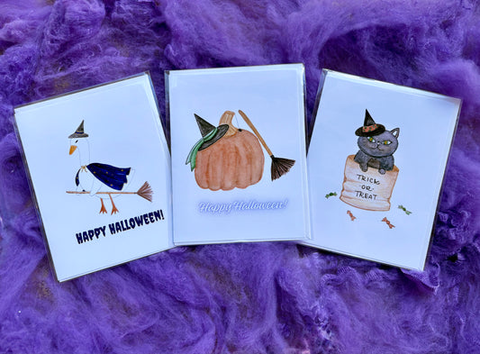 3 Card Halloween Bundle
